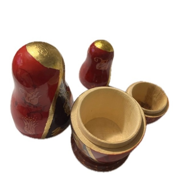 VTG RARE Trad. Russian Sergiev Posad Matryoshka Babushka Nesting Dolls 7pc - Picture 6 of 14